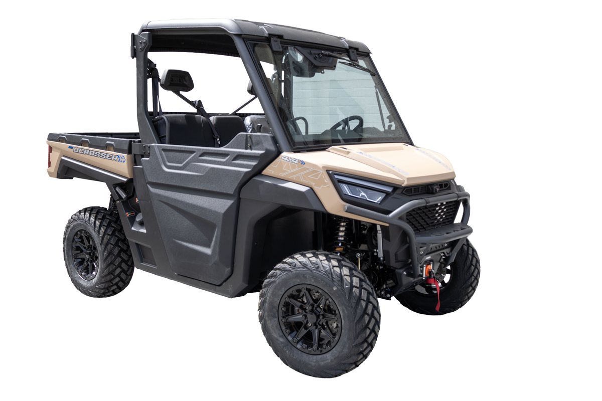 U-CROSSER 650 — UTV UP MOTO. Três lugares e bicilíndrico em V. O utilitário que não obriga a escolher.
